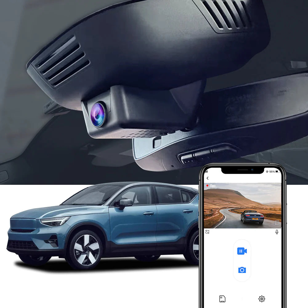 Cámara de tablero integrada para Volvo