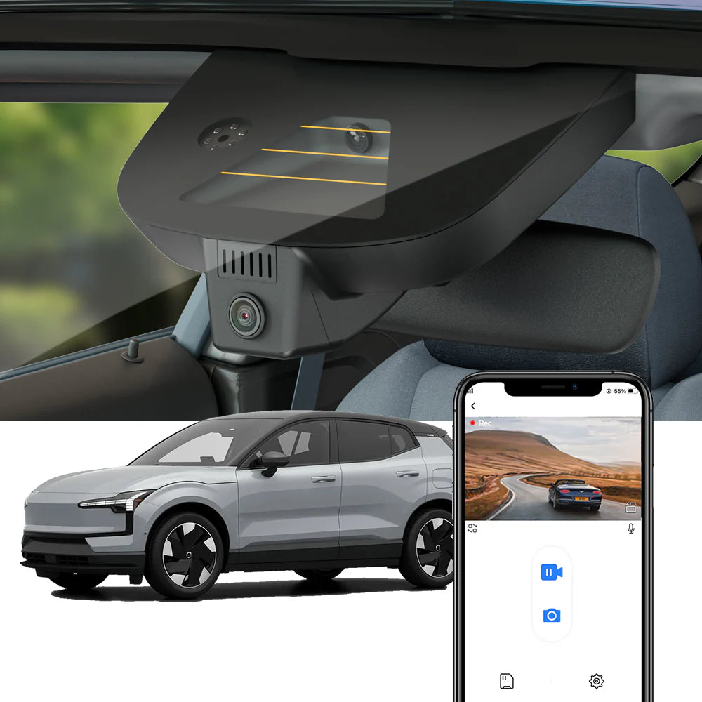 Cámara de tablero integrada para Volvo